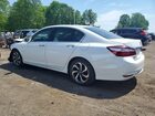 2017 Honda Accord Ex White vin: 1HGCR2F71HA020512
