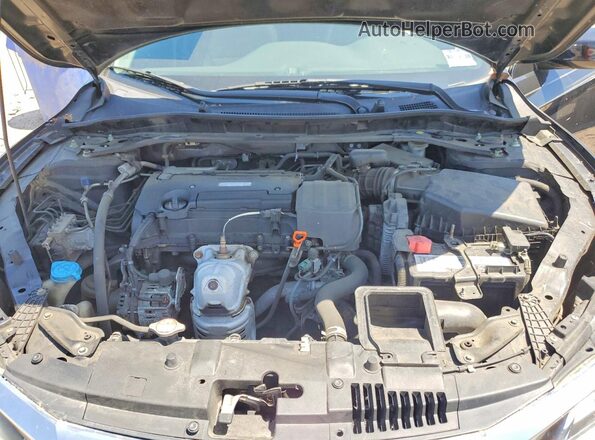 1HGCR2F72GA161796 2016 HONDA ACCORD Black Widok wnętrza z tyłu