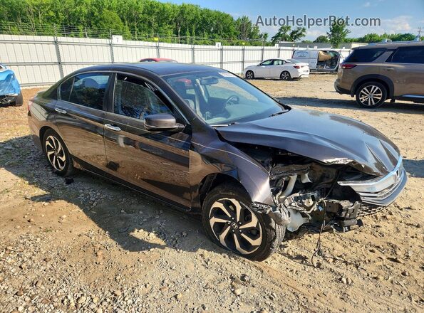 1HGCR2F73HA023248 2017 HONDA ACCORD Серый Передняя правая четверть