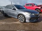 2017 Honda Accord Ex Gray vin: 1HGCR2F73HA141641