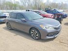 2016 Honda Accord Ex Gray vin: 1HGCR2F76GA091025