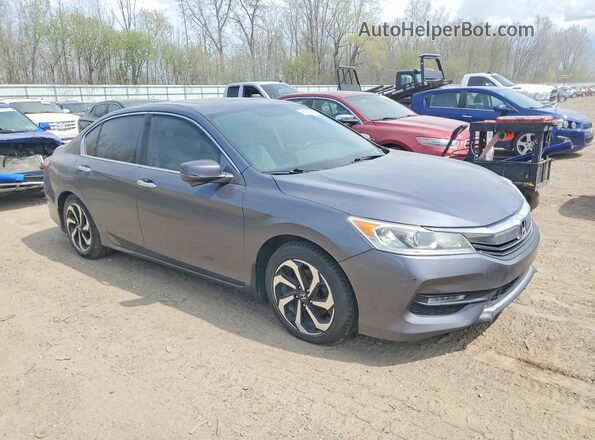 1HGCR2F76GA091025 2016 HONDA ACCORD Gray Առջևի աջ