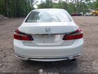 2017 Honda Accord Ex White vin: 1HGCR2F77HA155414