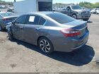 2017 Honda Accord Ex-l Gray vin: 1HGCR2F82HA201207