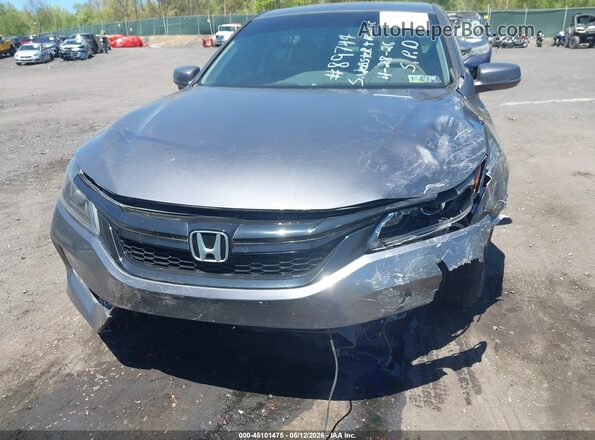 1HGCR2F82HA201207 2017 HONDA ACCORD Gray Front view