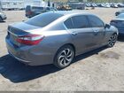 2017 Honda Accord Ex-l Gray vin: 1HGCR2F82HA201207