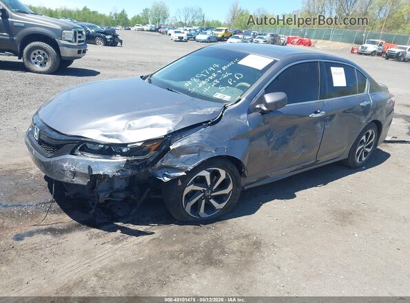 1HGCR2F82HA201207 2017 HONDA ACCORD Gray Front left