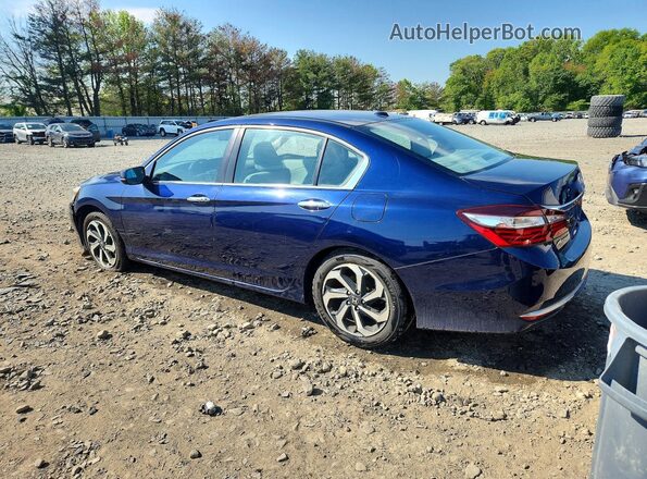 1HGCR2F85HA094010 2017 HONDA ACCORD Blue Tył lewy