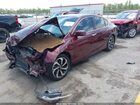 2017 Honda Accord Ex-l Бордовый vin: 1HGCR2F86HA238180