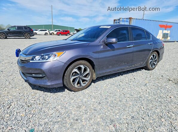 1HGCR2F87GA021963 2016 HONDA ACCORD Gray Front left