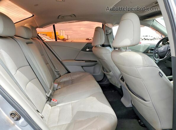 1HGCR2F98GA186557 2016 HONDA ACCORD Gray Vista de los asientos traseros