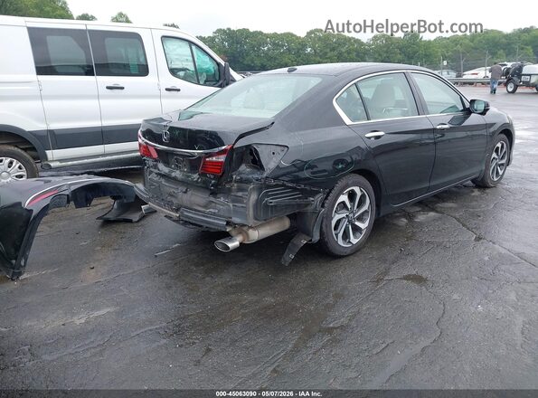 1HGCR3F82GA034867 2016 HONDA ACCORD Черный Задняя правая четверть