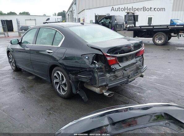 1HGCR3F82GA034867 2016 HONDA ACCORD Черный Задняя левая четверть