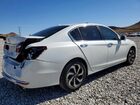 2016 Honda Accord Exl White vin: 1HGCR3F89GA014440