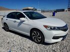 2016 Honda Accord Exl White vin: 1HGCR3F89GA014440