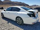 2016 Honda Accord Exl White vin: 1HGCR3F89GA014440