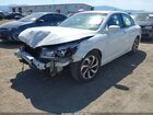 2016 Honda Accord Ex-l V-6 Белый vin: 1HGCR3F89GA032811