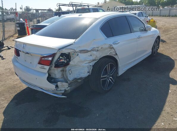 1HGCR3F94GA026682 2016 HONDA ACCORD White Rear right