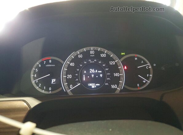 1HGCR3F97GA028796 2016 HONDA ACCORD White Սարքավորումների վահանակի տեսք