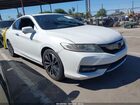 2016 Honda Accord Ex White vin: 1HGCT1B72GA002875