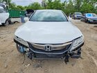 2016 Honda Accord Exl White vin: 1HGCT1B88GA003246