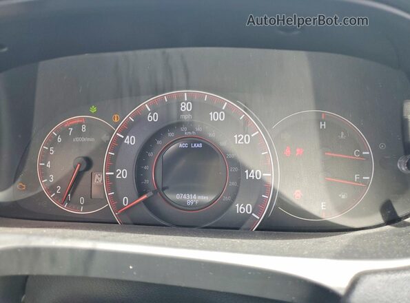1HGCT2B08HA004642 2017 HONDA ACCORD White Vista del cuadro de instrumentos