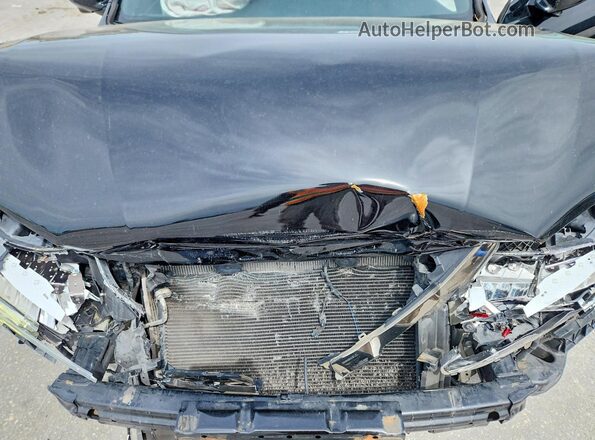 1HGCT2B08HA005595 2017 HONDA ACCORD Черный Вид задней части салона