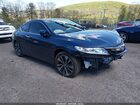 2016 Honda Accord Ex-l V-6 Dark Blue vin: 1HGCT2B83GA002012