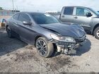 2016 Honda Accord Ex-l V-6 Серый vin: 1HGCT2B83GA003435