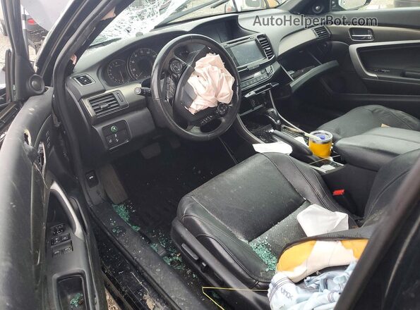 1HGCT2B94GA007289 2016 HONDA ACCORD Black Vista del salpicadero