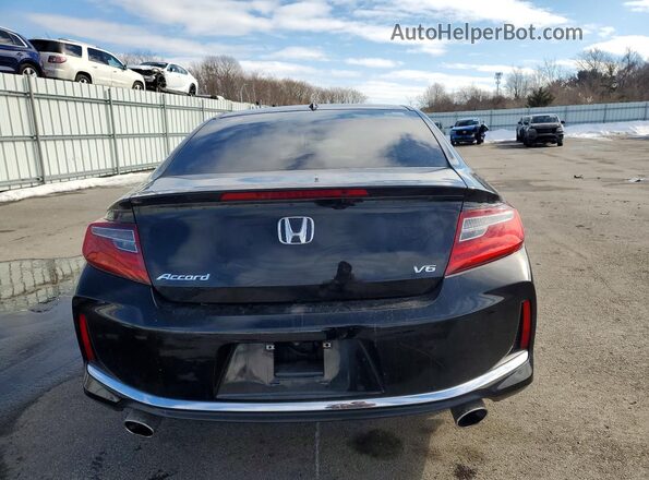 1HGCT2B98GA001995 2016 HONDA ACCORD Черный Вид сзади