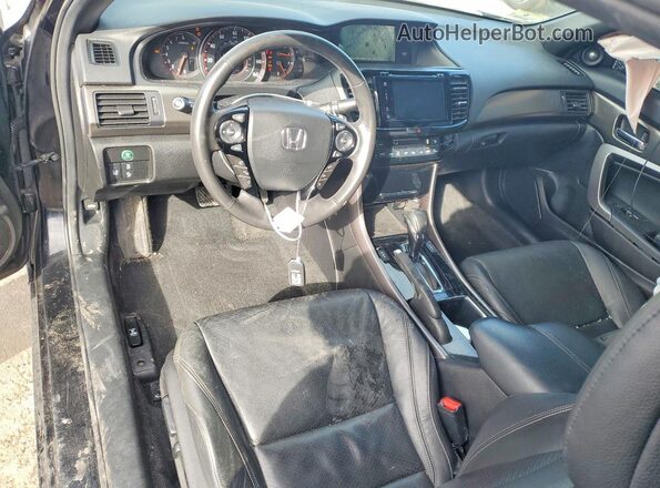 1HGCT2B98GA001995 2016 HONDA ACCORD Черный Вид панели приборов