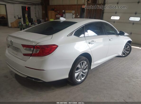 1HGCV1F10KA030389 2019 HONDA ACCORD Белый Задняя правая четверть