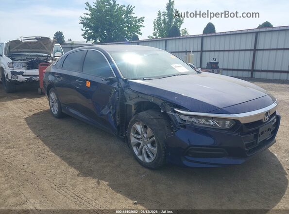 1HGCV1F10LA017417 2020 HONDA ACCORD Dark Blue Вид спереди