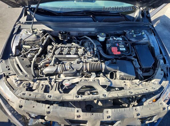 1HGCV1F11KA126936 2019 HONDA ACCORD Серый Вид задней части салона