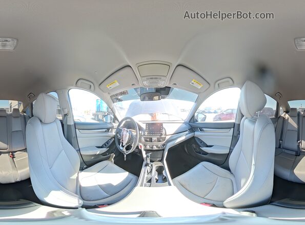 1HGCV1F11KA126936 2019 HONDA ACCORD Серый Панорамный вид салона 360°