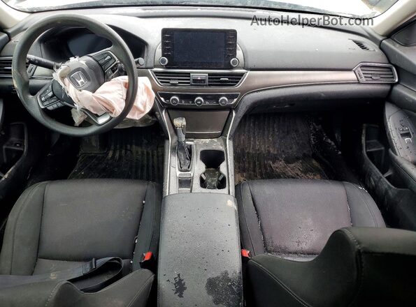 1HGCV1F11KA804701 2019 HONDA ACCORD Silver Widok deski rozdzielczej