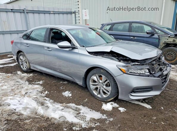 1HGCV1F11KA804701 2019 HONDA ACCORD Silver Przód prawy