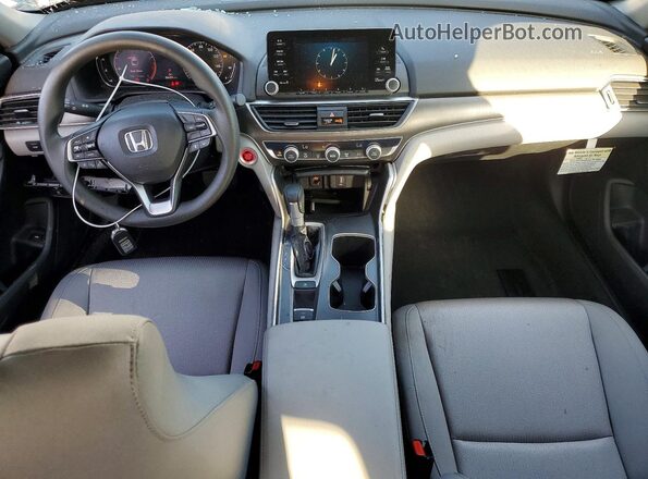 1HGCV1F11LA106848 2020 HONDA ACCORD Синий Вид панели приборов