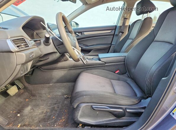 1HGCV1F11LA121432 2020 HONDA ACCORD Silver Вид салону спереду