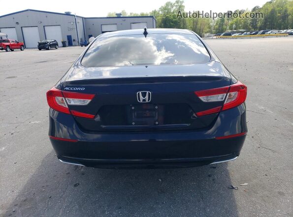 1HGCV1F12JA030246 2018 HONDA ACCORD Черный Вид сзади