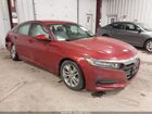 2018 Honda Accord Lx Red vin: 1HGCV1F12JA162813