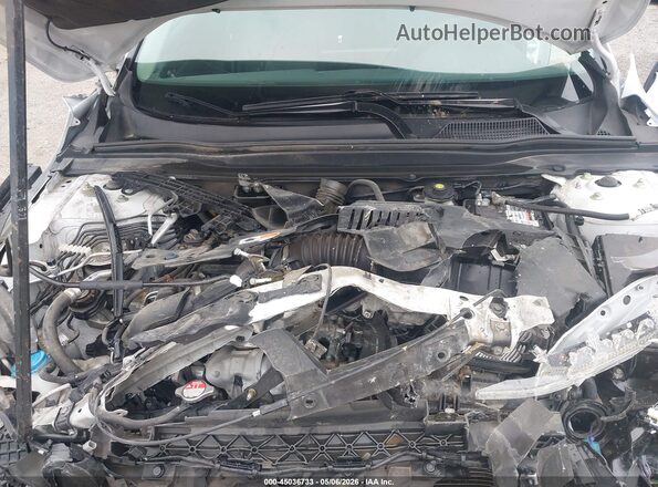 1HGCV1F12MA107539 2021 HONDA ACCORD Белый Вид сзади