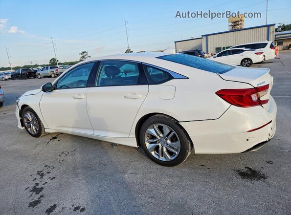 1HGCV1F13KA088786 2019 HONDA ACCORD Белый Задняя левая четверть