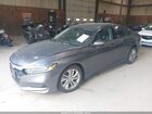 2020 Honda Accord Lx Gray vin: 1HGCV1F13LA073044