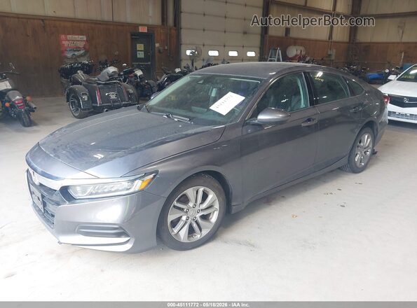 1HGCV1F13LA073044 2020 HONDA ACCORD Gray Vista tres cuartos delantera izquierda