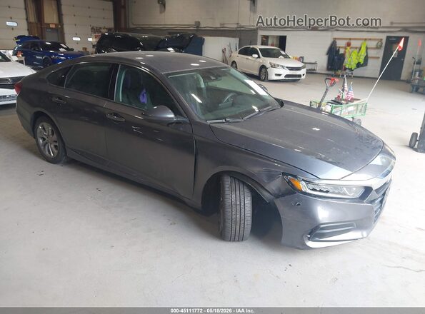 1HGCV1F13LA073044 2020 HONDA ACCORD Gray Delantero derecho