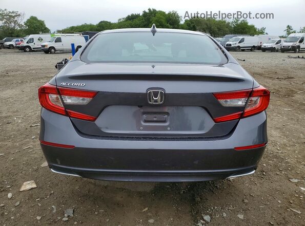 1HGCV1F13LA082987 2020 HONDA ACCORD Gray Widok z tyłu