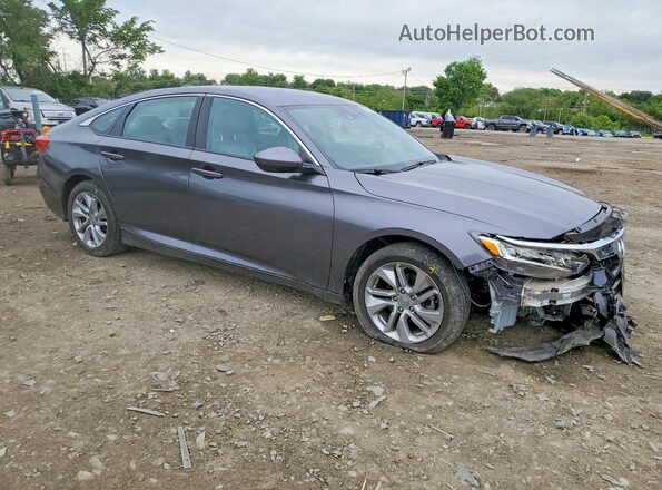 1HGCV1F13LA082987 2020 HONDA ACCORD Gray Przód prawy