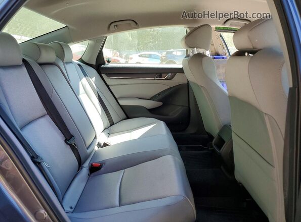 1HGCV1F14JA252383 2018 HONDA ACCORD Charcoal Widok tylnych siedzeń
